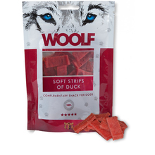 Woolf Soft Strips Of Duck - przysmak dla psów z kaczki w 100% naturalny, 100g