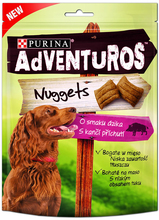 PURINA® AdVENTuROS™ Nuggets - przekąski dla psa o smaku dzika, 90g