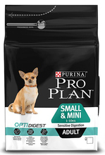 PURINA PRO PLAN Opti Digest Small & Mini Adult Sensitive Digestion sucha karma dla psa bogata w kurczaka