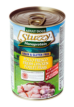 STUZZY MONOPROTEIN - Kurczak, mokra karma dla psów, puszka 400g lub 800g