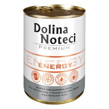 DOLINA NOTECI PREMIUM Energy mokra karma dla aktywnych i pracujących psów wszystkich ras, puszka 400 lub 800g