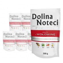 Dolina Noteci Premium Bogata w wołowinę PAKIET 10 x 500g, mokra karma dla dorosłych psów