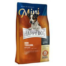 HAPPY DOG MINI TOSCANA - karma dla wrażliwych psów ze specjalnymi wymaganiami żywieniowymi