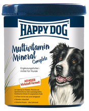 HAPPY DOG MULTIVITAMIN MINERAL COMPLETE - suplement korzystnie wpływający na zdrowie psa
