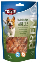 TRIXIE PREMIO Fish Chicken Wheels - przysmak dla psa z kurczakiem i rybą, 75g