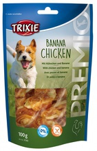 TRIXIE PREMIO Banana Chicken - przysmak dla psa z kurczakiem i bananem, 100g