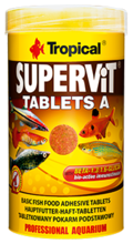 TROPICAL SUPERVIT TABLETS A - wieloskładnikowe, samoprzylepne tabletki z beta-glukanem