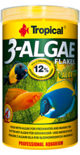 TROPICAL 3-ALGAE FLAKES - pokarm z algami dla ryb słodkowodnych i morskich