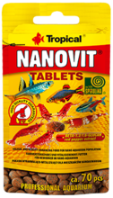 TROPICAL NANOVIT TABLETS - Pokarm wybarwiająco-witalizujący dla mieszkańców nanoakwarium