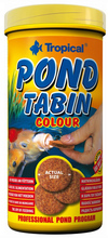 TROPICAL POND TABIN - wieloskładnikowy pokarm w postaci dużych tabletek dla ryb ogrodowych, 600ml