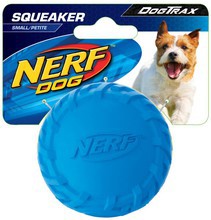 NERF - Dog Trax Tire Squeck Ball - Gumowa piłka dla psa