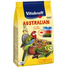 VITAKRAFT - AUSTRALIAN - Papuga australijska - pokarm z eukaliptusem i kwiatami kaktusa, 750g