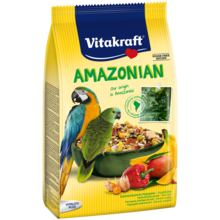 VITAKRAFT - AMAZONIAN - Papuga z Południowej Ameryki - pokarm z papają i mango, 750g