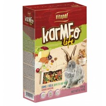 VITAPOL KARMEO LIFE - Karma 2w1 warzywno owocowa dla gryzoni i królika 340g