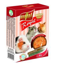 VITAPOL Menu płatki marchewka - przekąska dla gryzoni 40g