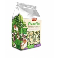 VITAPOL Vita Herbal Zielone warzywa dla gryzoni i królika, 150g