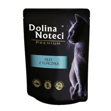 DOLINA NOTECI Premium filet z tuńczyka - karma dla dorosłych kotów 85g