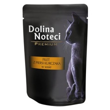 DOLINA NOTECI Premium filet z piersi kurczaka - karma dla dorosłych kotów 85g