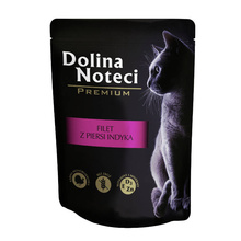 DOLINA NOTECI Premium filet z piersi indyka - karma dla dorosłych kotów 85g