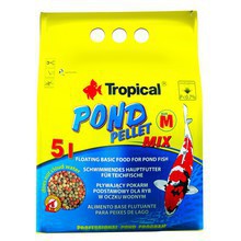 TROPICAL Pond Pellet Mix Size M - wieloskładnikowy pokarm w formie pływającego pelletu w worku