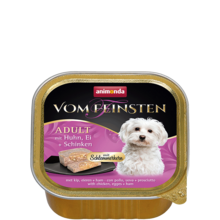 ANIMONDA Vom Feinsten Classic - mokra karma z kurczakiem, jajami i szynką 150 g