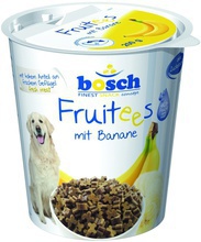 BOSCH Fruitees Snack Banan - pół wilgotne przysmaki dla psa 200g