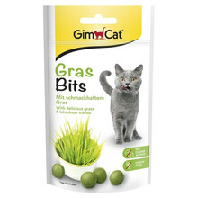 GIMPET - GrasBits smakołyk dla kotów z dużą zawartością trawy, 40g