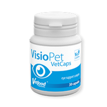 VETFOOD VisioPet VetCaps 30 kapsułek - wspieranie prawidłowego funkcjonowania narządu wzroku
