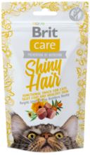 BRIT Care Cat Snack Shiny Hair - przysmak dla kotów 50g
