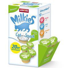 ANIMONDA - Milkies Balance z Wit. D+E - Mleko dla kotów, 20x15g