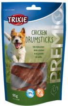 TRIXIE Premio Chicken Drumsticks 95g - przysmak dla psa, Kości z wapnia z kurczakiem