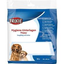 Trixie Hygiene-Unterlagen Napy - maty absorbujące (podkłady higieniczne) dla zwierząt 60x60cm 10 szt