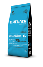 NATUREA Naturals Cat and Kitten Łosoś - hipoalergiczna karma dla kotów