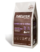 NATUREA Grainfree Lands Cat & Kitten - bezzbożowa karma dla kotów