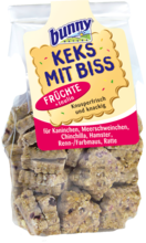 BUNNY Crunchy Cracker Fruits - krakersy z owocami dla królików i innych gryzoni 50g