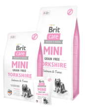 BRIT CARE Mini Grain Free Yorkshire - karma dla psów rasy Yorkshire Terrier