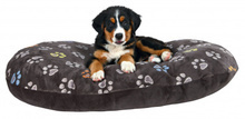 TRIXIE Poduszka owalna Jimmy dla psa 80 x 50 cm, kolor szarobrązowy
