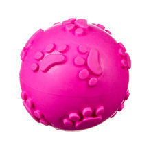BARRY KING Mała piłka - kauczukowa zabawka dla szczeniąt, kolor różowy