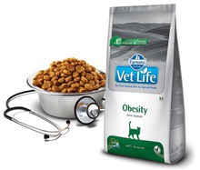 FARMINA Vet Life Obesity dietetyczna karma dla dorosłych kotów z nadwagą 400g, 2kg i 10kg