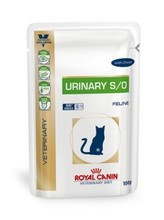 ROYAL CANIN Urinary S/O z wołowiną - karma weterynaryjna dla kotów z problemami dróg moczowych 100g