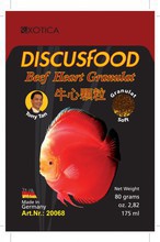 DISCUSFOOD Beef Heart Soft Granulate 1 mm - pokarm dla dyskowców