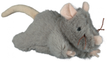 TRIXIE Pluszowa mysz z piszczałką dla kota 15 cm