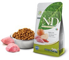 FARMINA N&D Grain Free Boar & Apple sucha karma dla kotów 300g, 1,5kg i 5kg