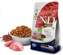 FARMINA N&D Quinoa Digestion Lamb sucha karma dla kotów 300g i 1,5kg