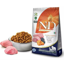FARMINA N&D Pumpkin Lamb & Blueberry Adult Medium & Maxi karma dla dorosłych psów średnich i dużych ras 2,5kg