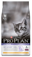 Purina Pro Plan Optistart  Junior karma dla kociąt bogata w kurczaka 400g, 1,5kg lub 10kg