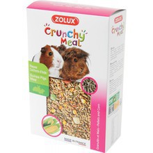 ZOLUX Crunchy Meal - Pełnoporcjowa karma dla świnki morskiej 800 g