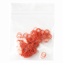 HPP - gumki lateksowe, pomarańczowe, średnica 0,6 cm, 100 szt.