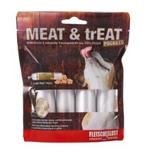 MEATLOVE MEAT & trEAT HORSE Konina mokra karma dla psów 4x40g