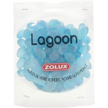 ZOLUX Perełki szklane Lagoon - kolorowa ozdoba akwarium 472g